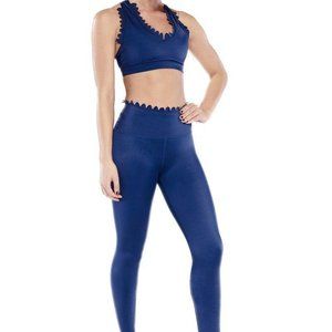 Electric Yoga Scalloped Leggings Sports 